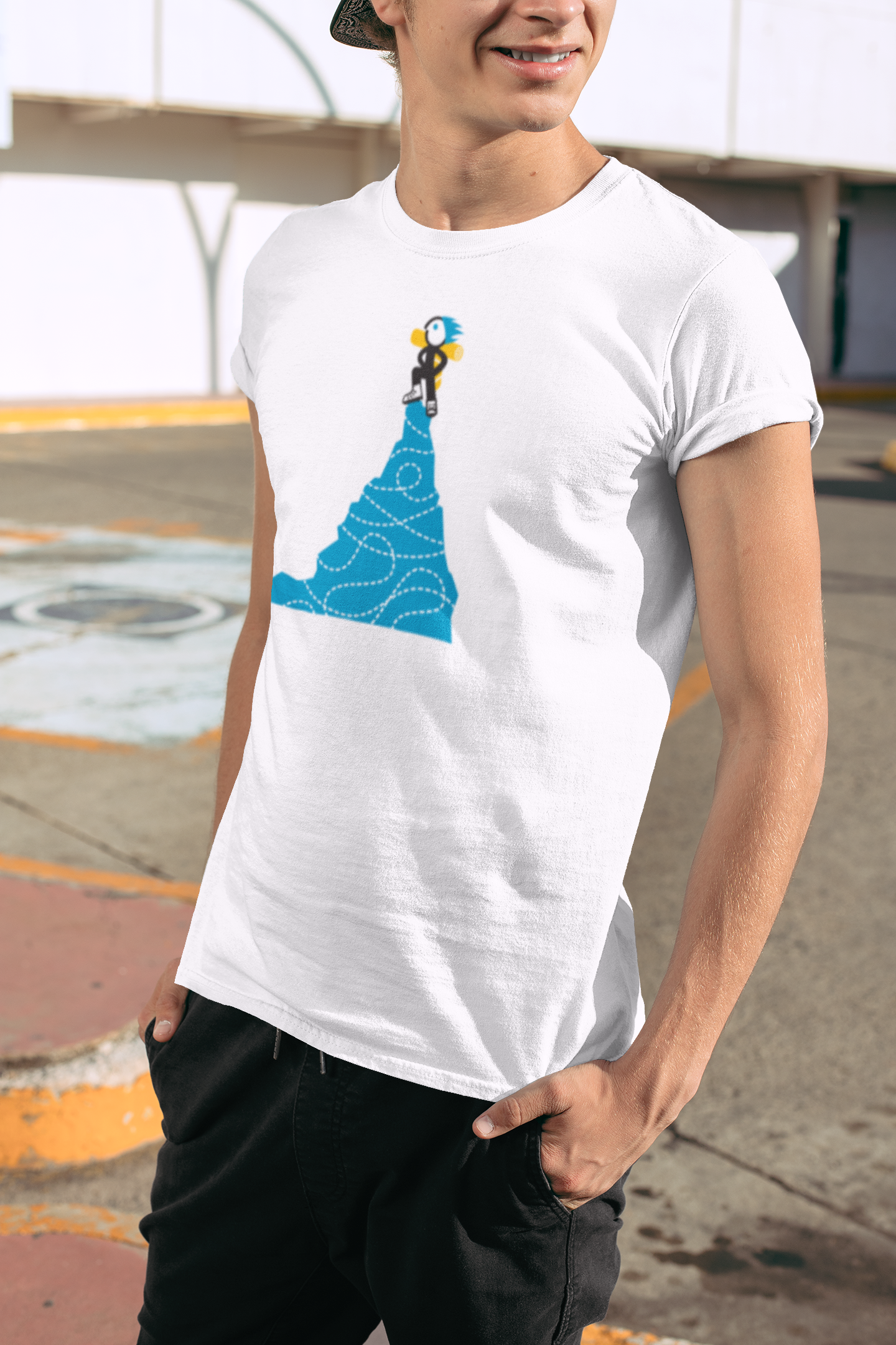 Mountain Top | T-Shirt | Round Neck